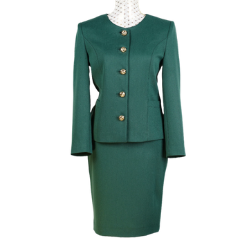 CBK Suits Saraya Classic Blazer Navy Green