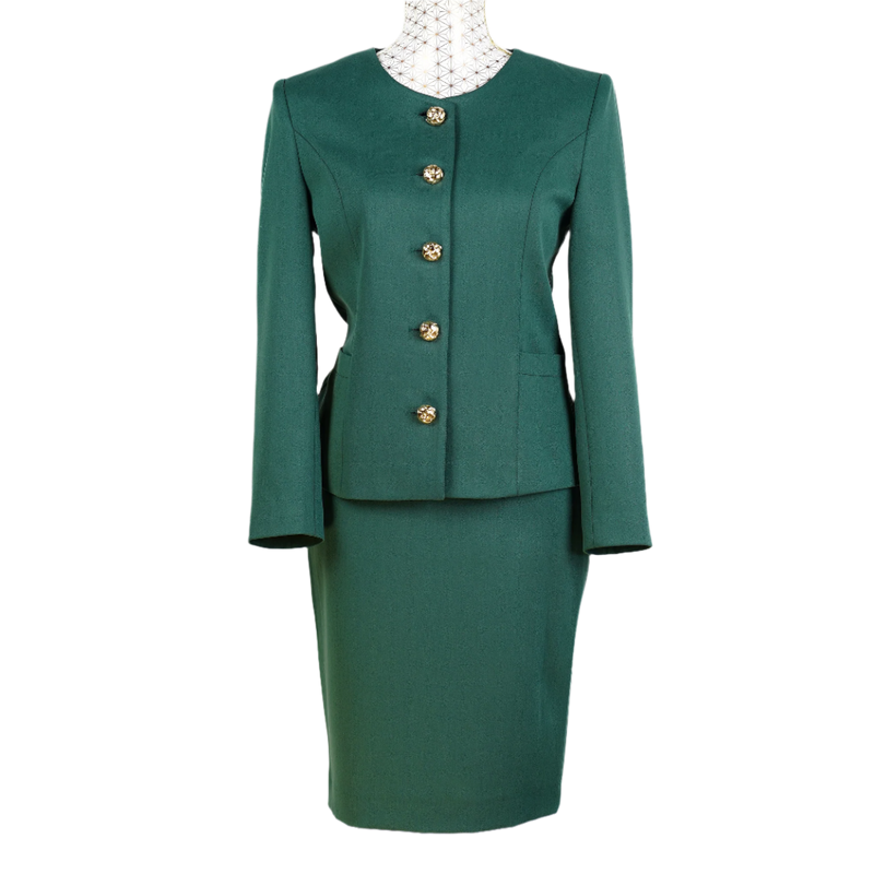 CBK Suit, Saraya Classic Jakke - Navy Green