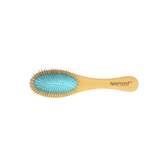 Greyhound oval børste stor 27mm tænder