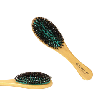 Greyhound vildsvins- og nylonbørste stor