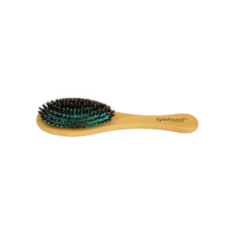 Stor, Boar Bristle & Nylon Greyhound børste, By Ashley Craig