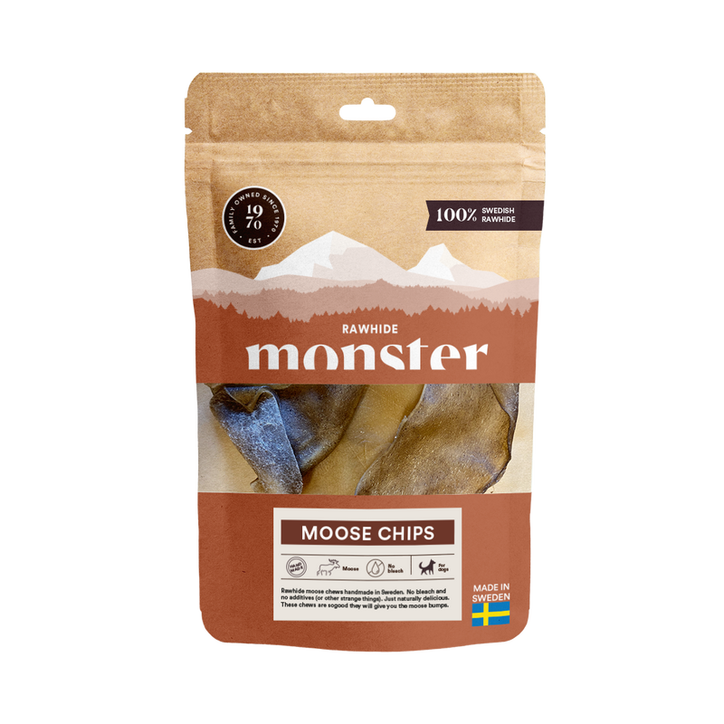 Monster raw moose chips