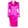 CBK Suits Marco Satin Suit Pink