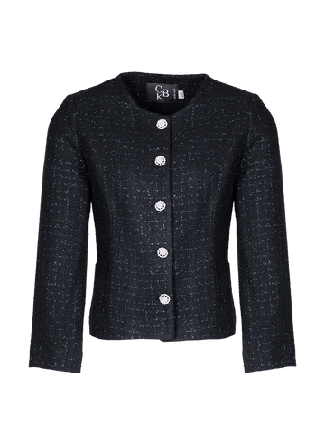 CBK Suits Nouveau Blazer Tweed Sparkle Midnight
