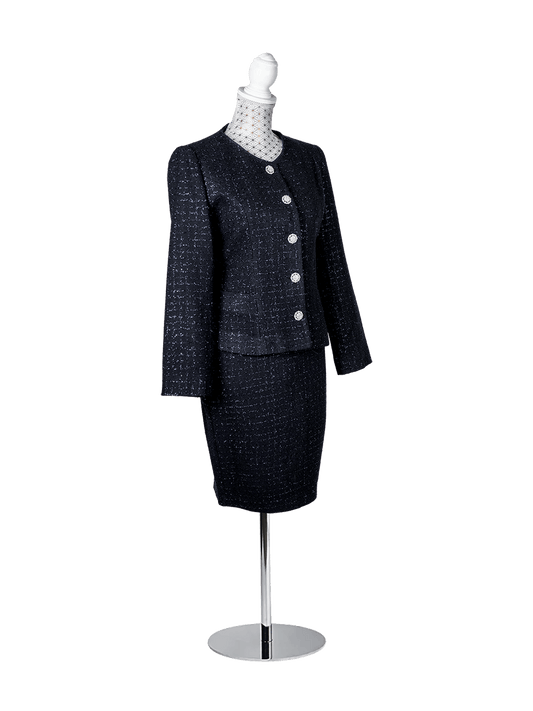 CBK Suits Nouveau Suit Tweed Sparkle Midnight