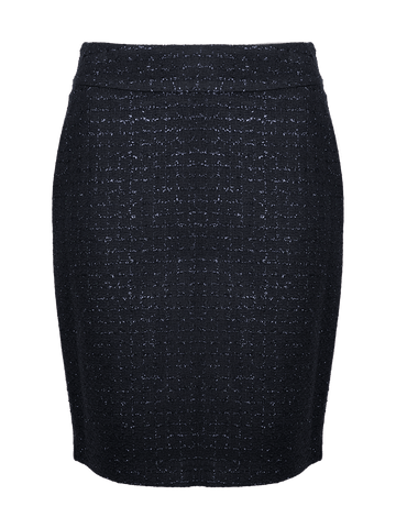 CBK Suits Nouveau Nederdel Tweed Sparkle Midnight