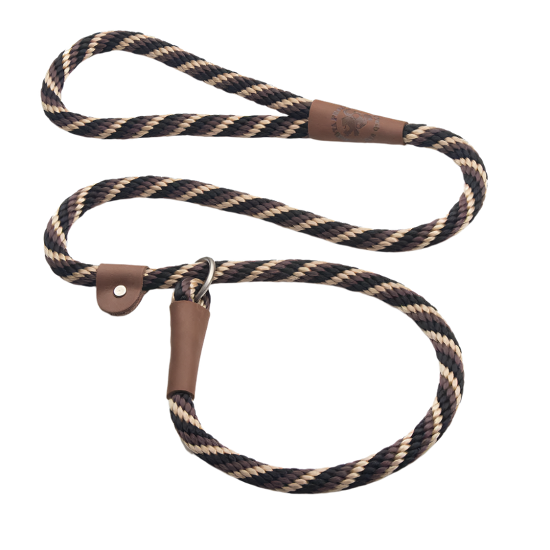 Mendota Retrieverline Mocha 1.8 meter lang, 13 mm tyk