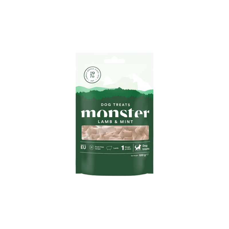 Monster Dog Treats Lamb & Mint 100 g