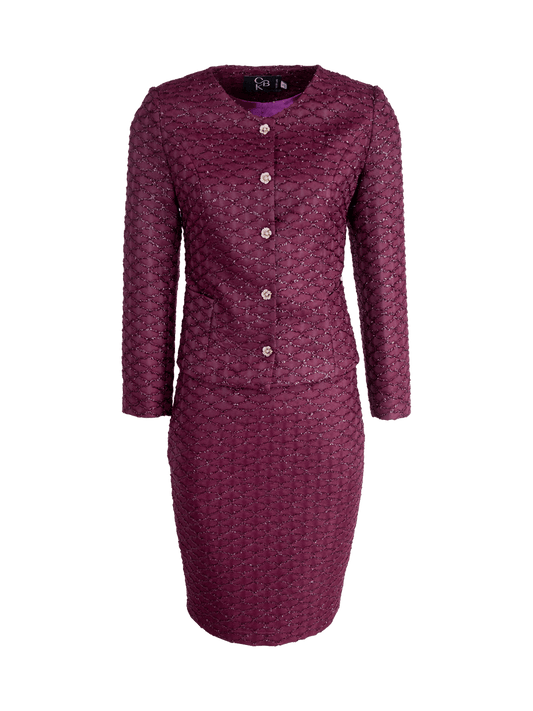 CBK Suits Nouveau Suit Mesh Bordeaux