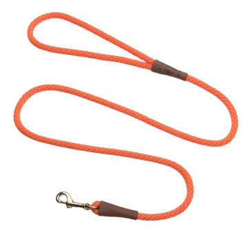 Mendota hundeline orange 1.8 meter lang 9mm tyk