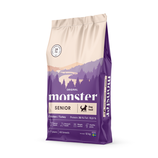 Monster original senior, all breed