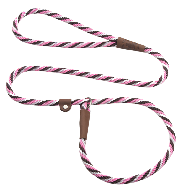 Mendota Retrieverline Pink Chocolate 1,8 meter 9 mm tyk