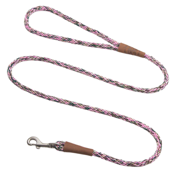 Mendota hundeline pink camo 1.8 meter lang 9mm tyk