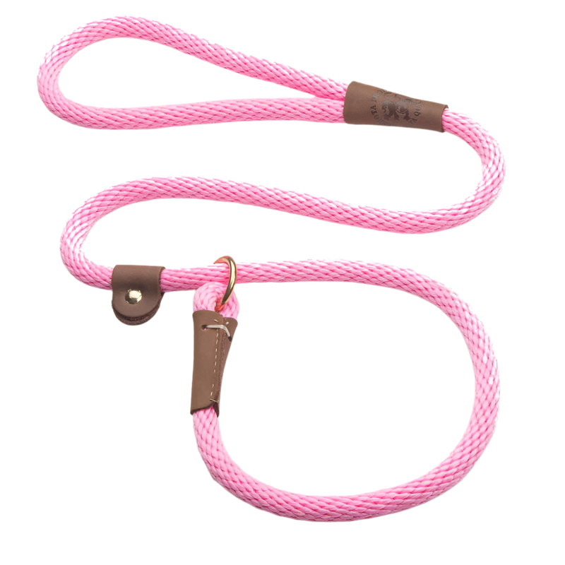 Mendota Retrieverline Pink 1.8 meter lang, 13 mm tyk