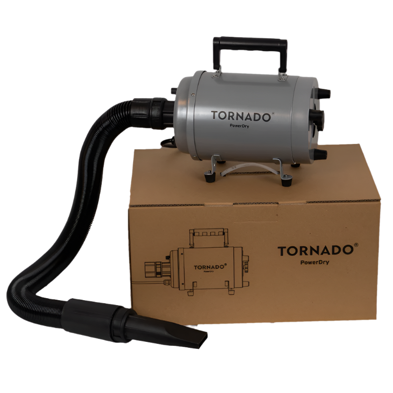 Tornado PowerDry blower - Bedst i test Kraftig 2800W - vejer KUN 5kg