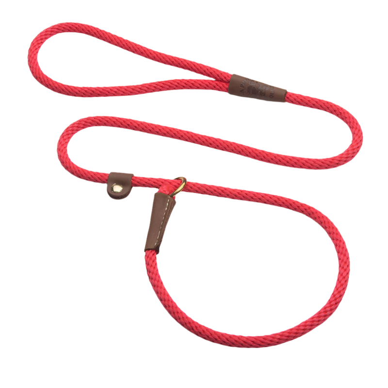 Mendota Retrieverline Red 1,8 meter 9 mm tyk