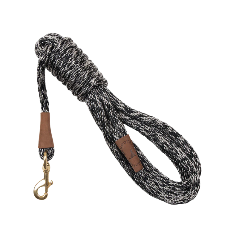 Mendota sporline salt & pepper 5 meter lang 9mm tyk