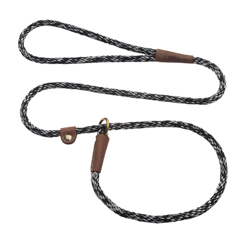 Mendota retrieverline salt & pepper 1.8 meter lang 9mm tyk