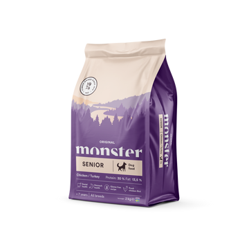 Monster Original Senior Kylling/Kalkun - All Breed