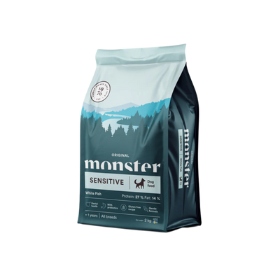 Monster Original Sensitive White Fish, All Breed