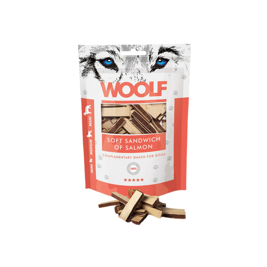 Woolf soft sandwich of salmon