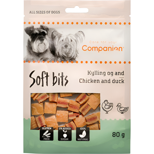 Companion soft bits kylling & and