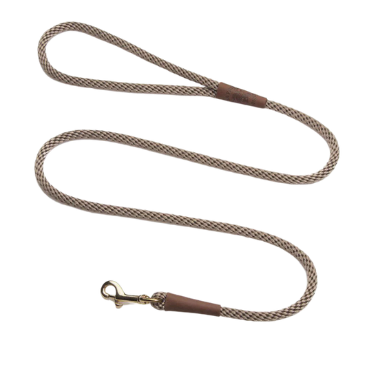 Mendota hundeline tan 1.8 meter lang 9mm tyk