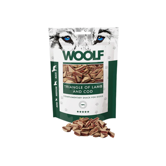 Woolf triangle of lamb & cod