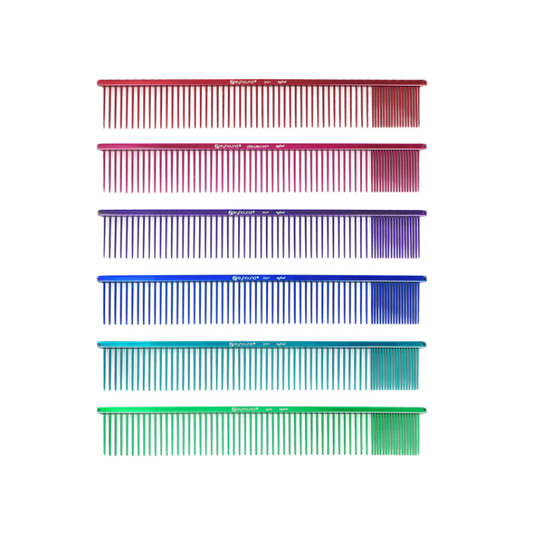 Greyhound kam, shiny ultra lite+ 25cm lang & 3.75cm tænder