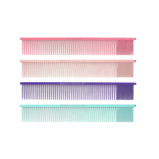 Greyhound kam, coated ultra lite+ 25cm lang & 3.75cm tænder