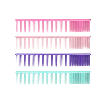 Greyhound kam, coated ultra lite x 25cm lang & 4.5cm tænder