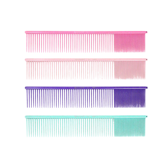 Greyhound kam, coated ultra lite x 25cm lang & 4.5cm tænder