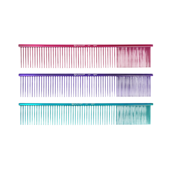 Greyhound kam, shiny ultra lite x 25cm lang & 4.5cm tænder