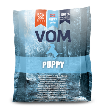 Vom og Hundemat puppy kødboller 560g