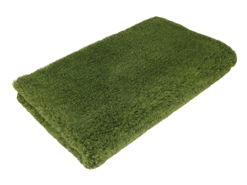 Skridsikker Vetbed Grønmeleret 100 x 150 cm - 30 mm tykt