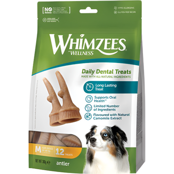 Whimzees occupy antler medium 12 stk