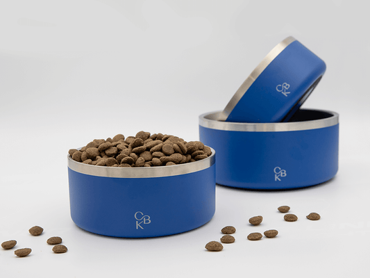 CBK Mad- & Vandskåle Kobolt Blå