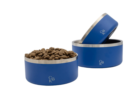 CBK Mad- & Vandskåle Kobolt Blå