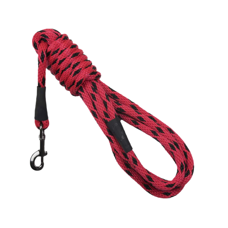 Mendota sporline Black Ice Red 5 meter lang, 13 mm tyk