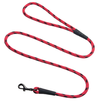 Mendota hundeline black ice red 1.8 meter lang 9mm tyk