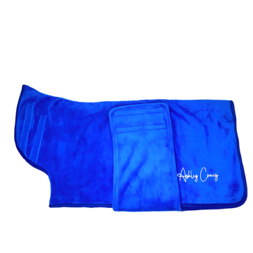 Ashley craig tørredækken microfiber kobolt blå