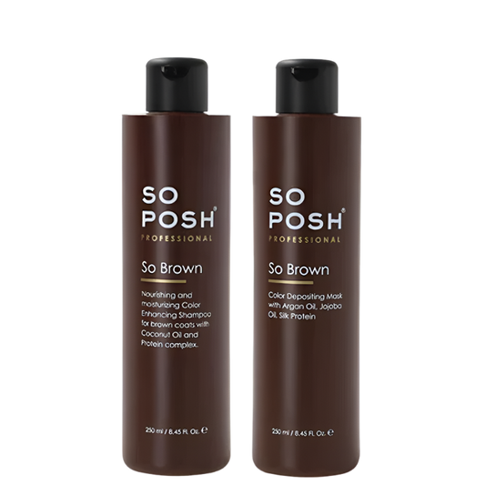 SO POSH I'm so brown shampoo + conditioner 250ml