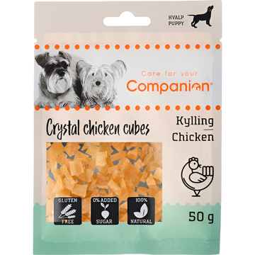 Companion mini kylling cubes for puppy