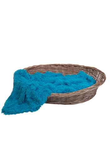 CBK Fleece hundetæppe mørk turkis