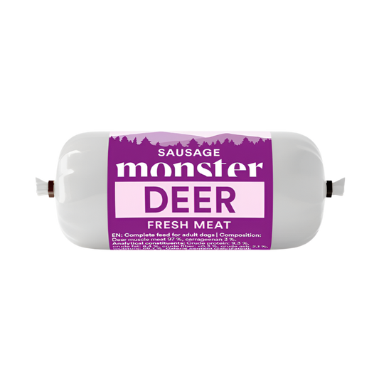 Monster sausage hjort 80g