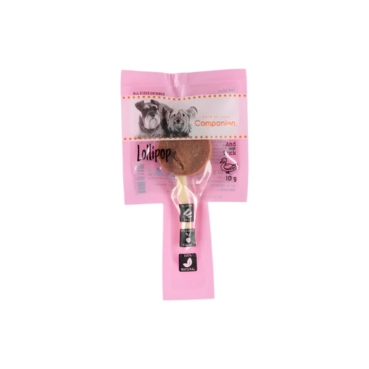 Companion slikkepind hundesnack m. And 10g