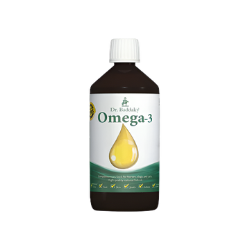 Vom og Hundemat Dr. Baddaky omega-3, 1000ml