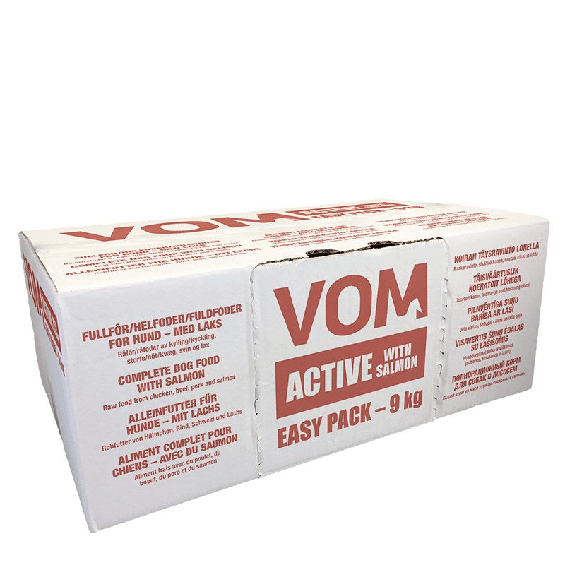 VOM  Easy Pack, Active Fuldfoder med Laks, 9 kg