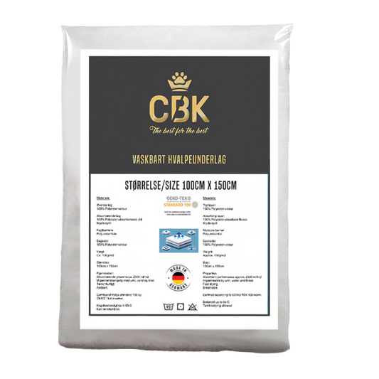 CBK Hvalpeunderlag stor (100cm x 150cm)