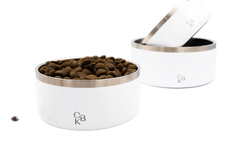 CBK Mad- & Vandskåle Hvid